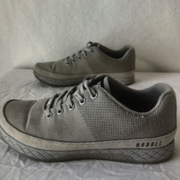 No bull project glacier canvas trainer men’s cream grey sneakers - Picture 1 of 4
